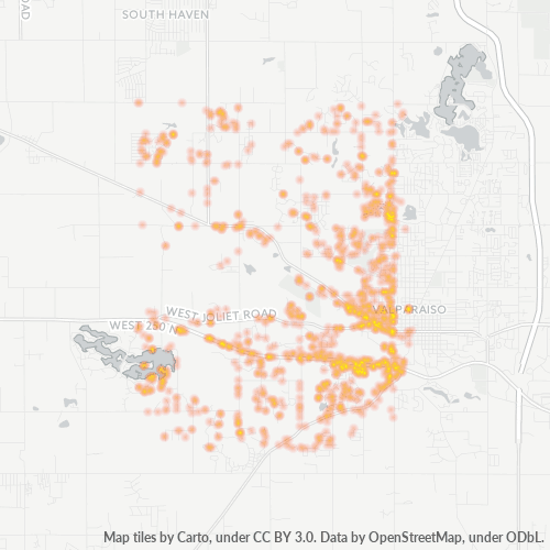 46385 Business Density Heatmap