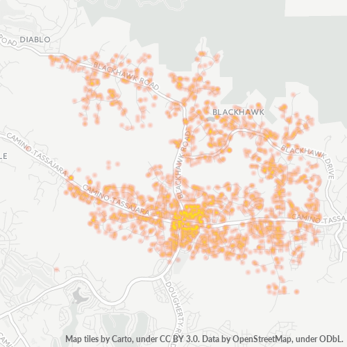 94506 Business Density Heatmap