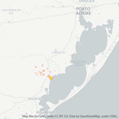 96170-000 Mapa de calor de densidad empresarial