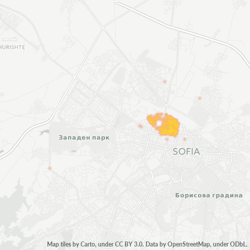 1233 Топлинна карта на бизнеса