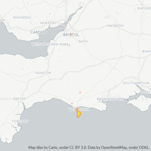 DT5 Business Density Heatmap