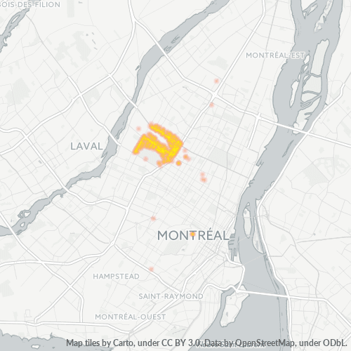 H1Z Business Density Heatmap