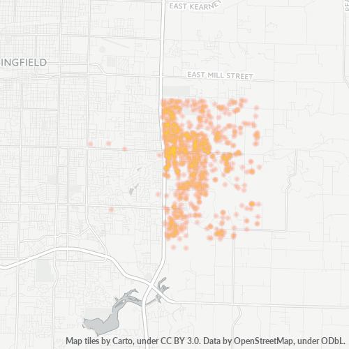 65809 Business Density Heatmap