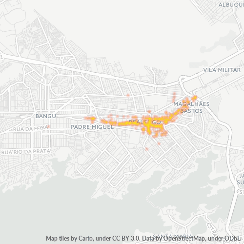 21710-000 Mapa de calor de densidad empresarial