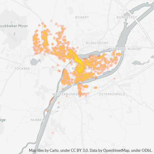 Heatmap für plz 24768