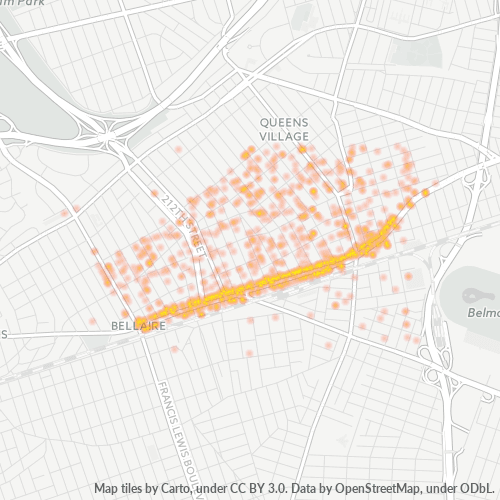 11428 Business Density Heatmap
