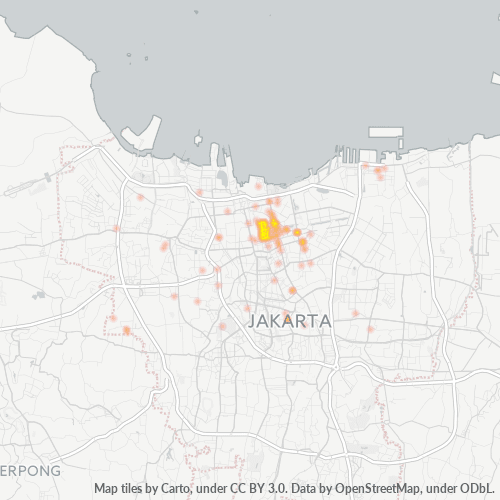 10740 Peta Panas Densitas Bisnis
