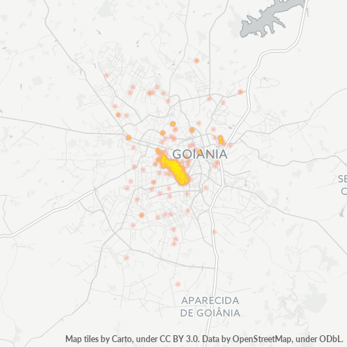74210-000 Heatmap de Densidade da Empresa