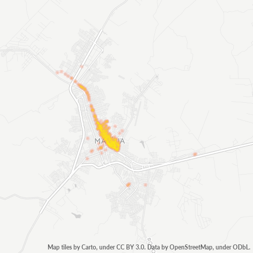 17509-000 Mapa de calor de densidad empresarial