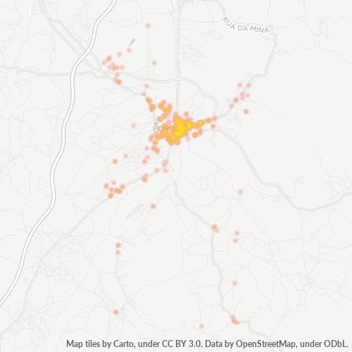 3100 Heatmap de Densidade da Empresa