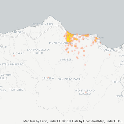 Mappa di calore per cap 98066