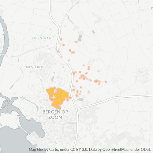 4614 Heatmap Bedrijfsdichtheid