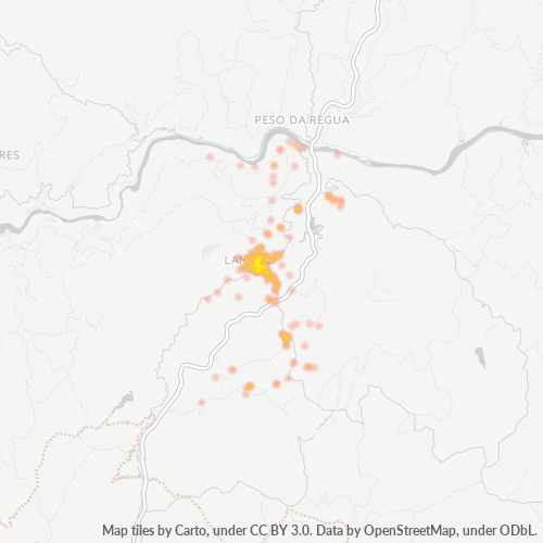 5100 Heatmap de Densidade da Empresa