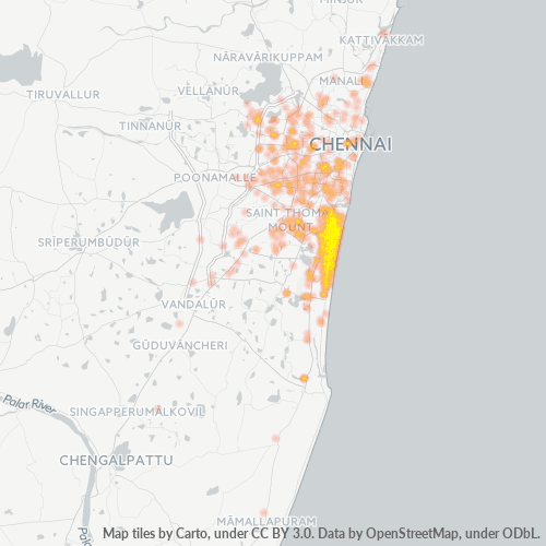600041 Business Density Heatmap