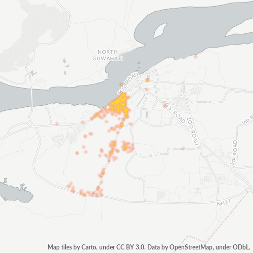781009 Business Density Heatmap
