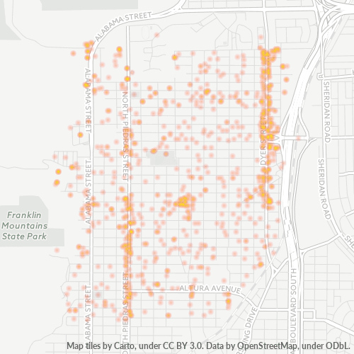 79930 Business Density Heatmap