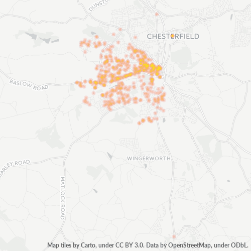 S40 Business Density Heatmap