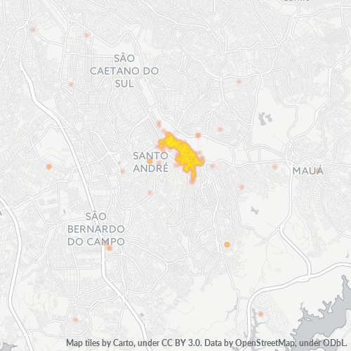 09015-000 Heatmap de Densidade da Empresa
