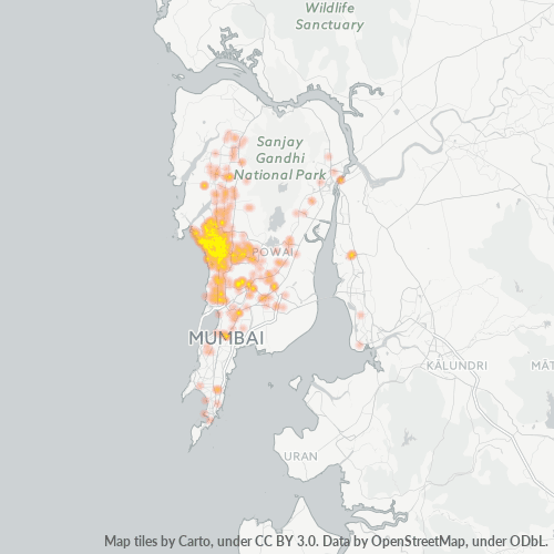 400058 Business Density Heatmap