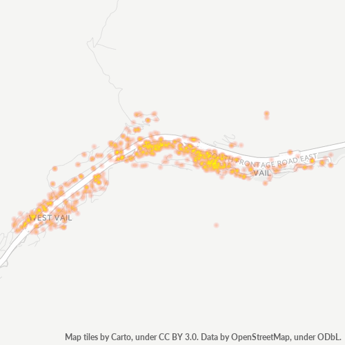 81657 Business Density Heatmap