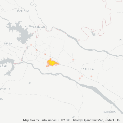 713301 Business Density Heatmap