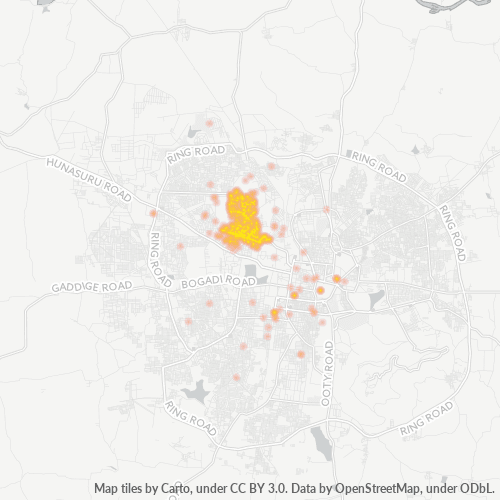 570002 Business Density Heatmap