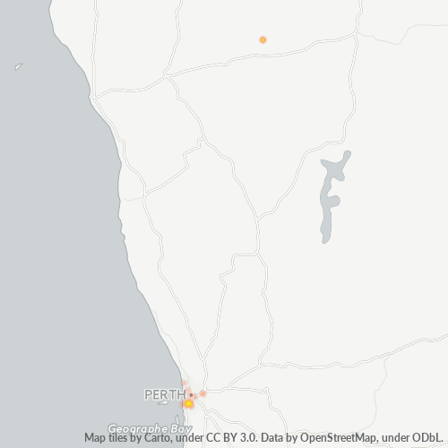 6154 Business Density Heatmap