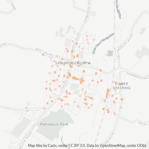 CM21 Business Density Heatmap