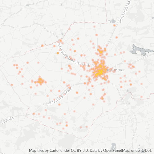 49219 Standortdichte-Heatmap
