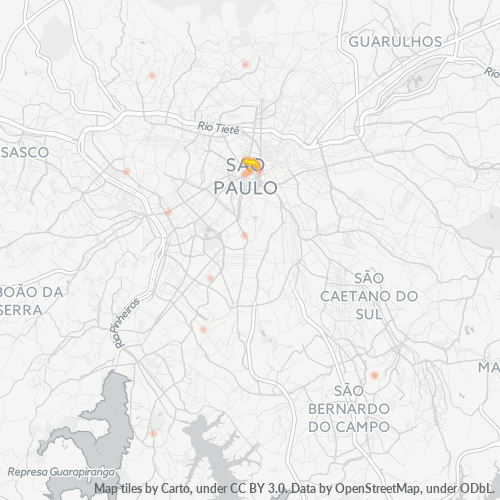 01026-000 Mapa de calor de densidad empresarial