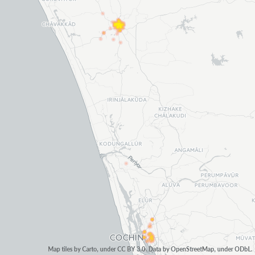 680020 Business Density Heatmap