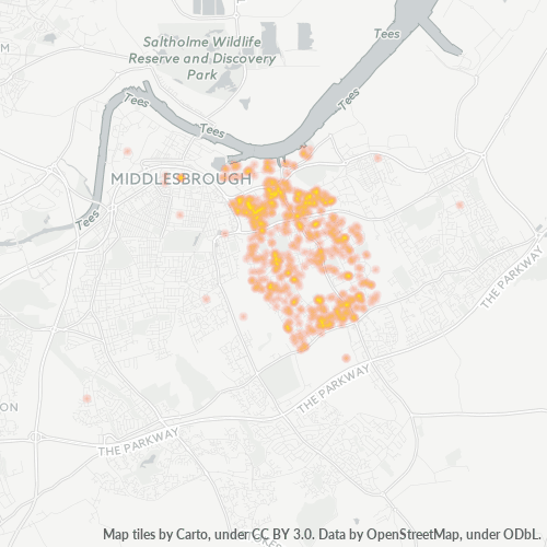 TS3 Business Density Heatmap