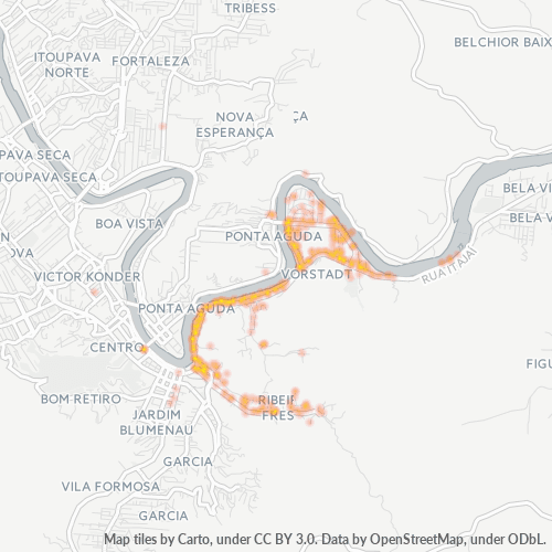 89015-000 Heatmap de Densidade da Empresa