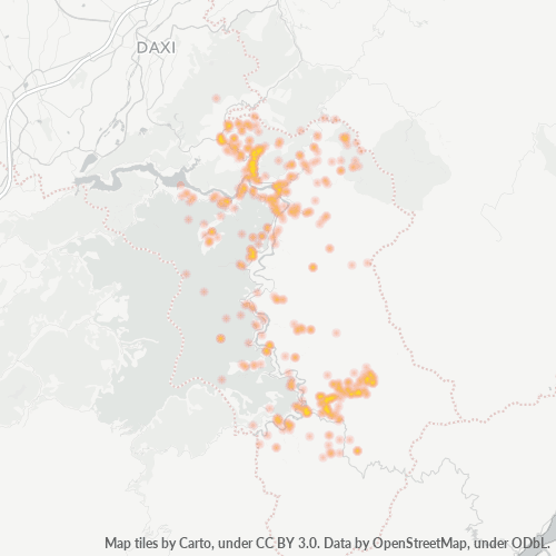 336 商業密度熱圖