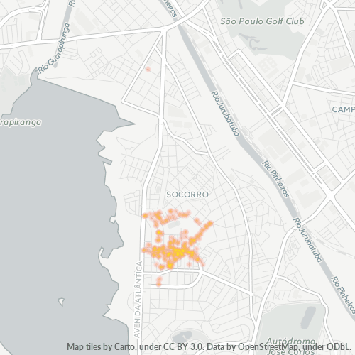 04784-000 Heatmap de Densidade da Empresa