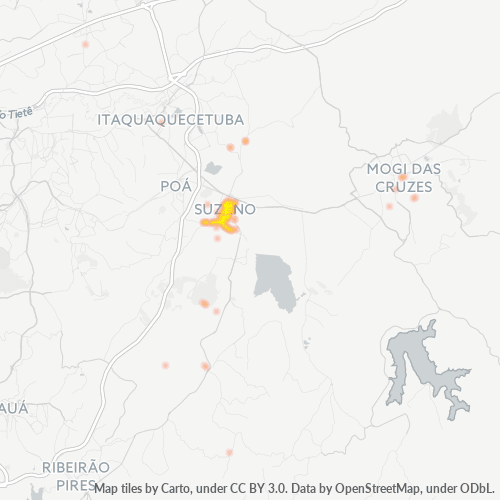 08675-000 Heatmap de Densidade da Empresa