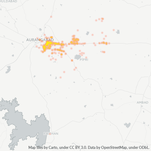 431007 Business Density Heatmap