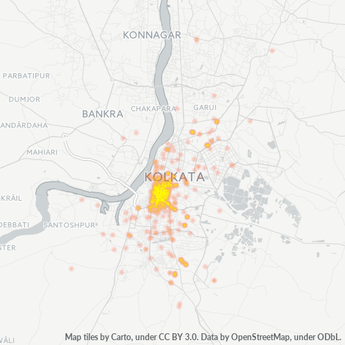 700016 Business Density Heatmap