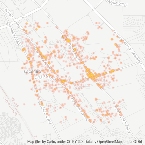 79927 Business Density Heatmap