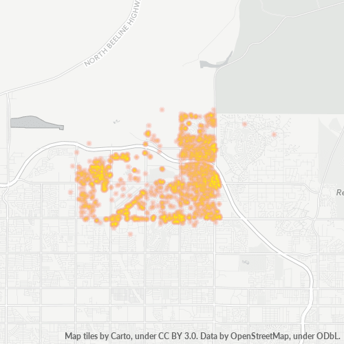 85215 Business Density Heatmap