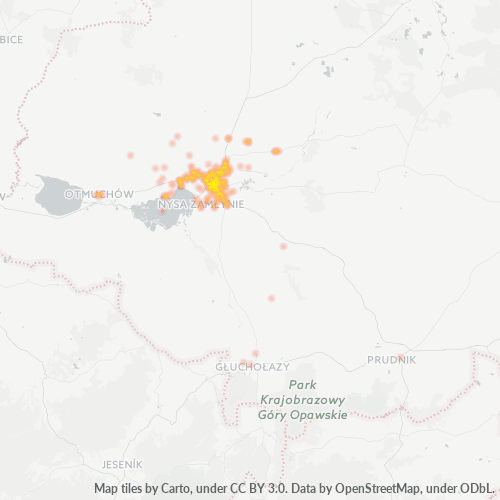 48-300 Mapa intensywności działalności gospodarczej