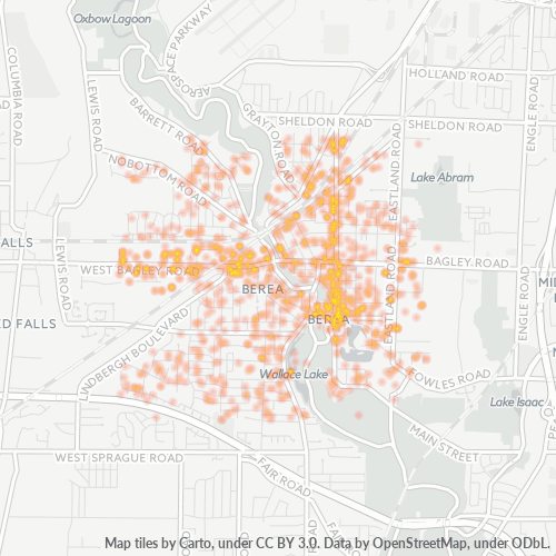44017 Business Density Heatmap