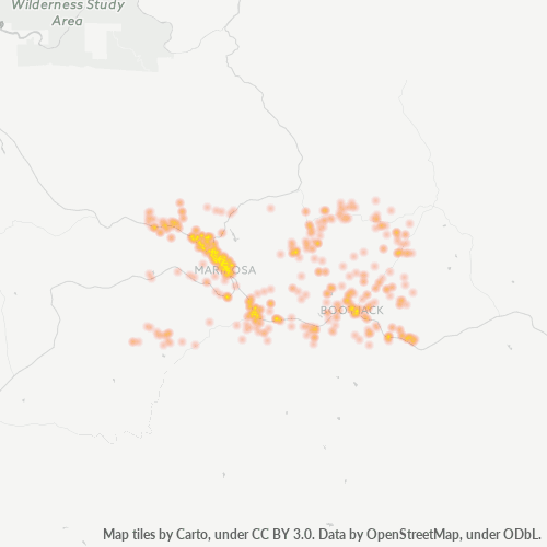 95338 Business Density Heatmap