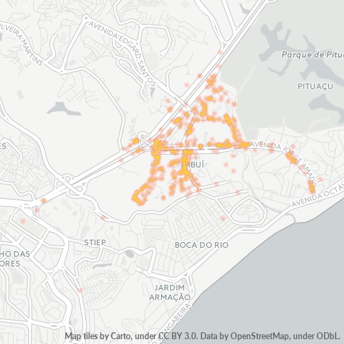 41720-000 Heatmap de Densidade da Empresa