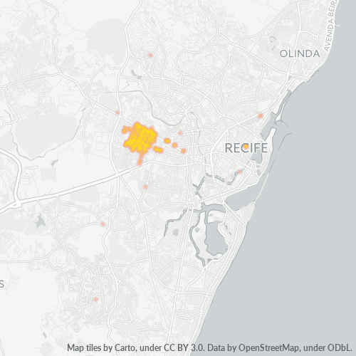 50721-000 Heatmap de Densidade da Empresa