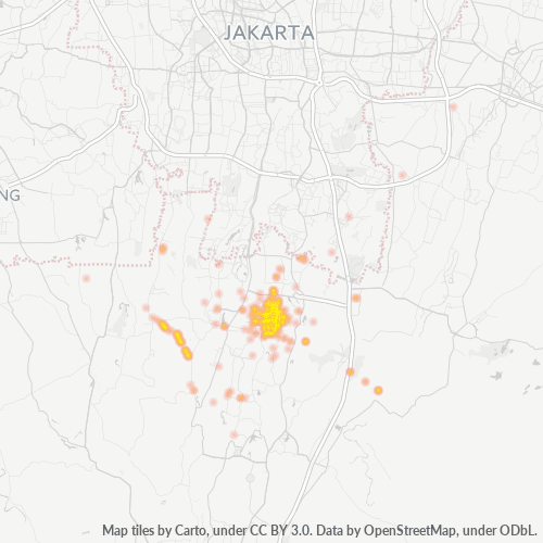 16417 Peta Panas Densitas Bisnis