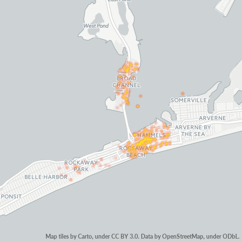 11693 Business Density Heatmap