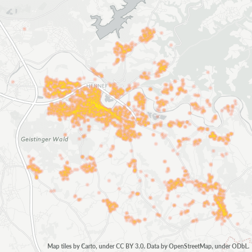 Heatmap für plz 53773