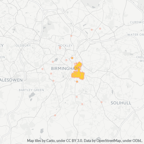 B12 Business Density Heatmap