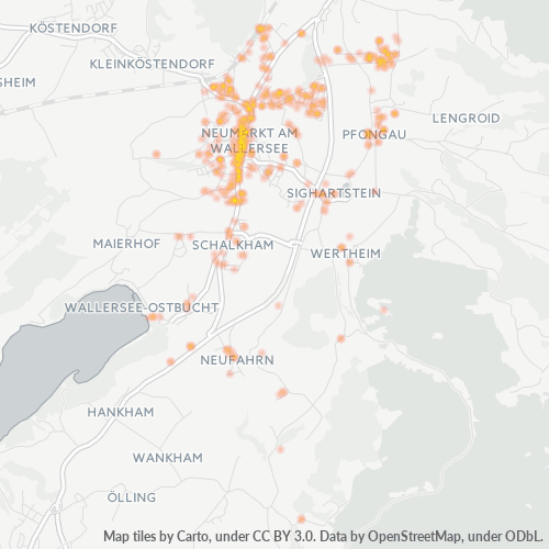 Heatmap für postleitzahl 5202